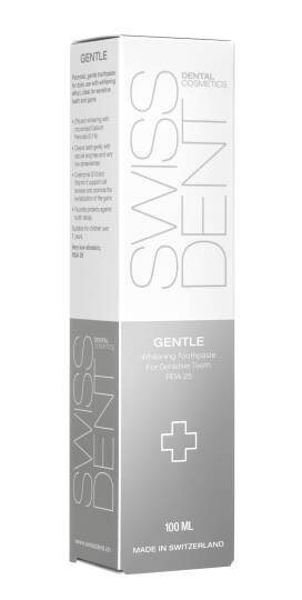 GENTLE 100ml Hassas Dişler İçin Diş Macunu, RDA 25